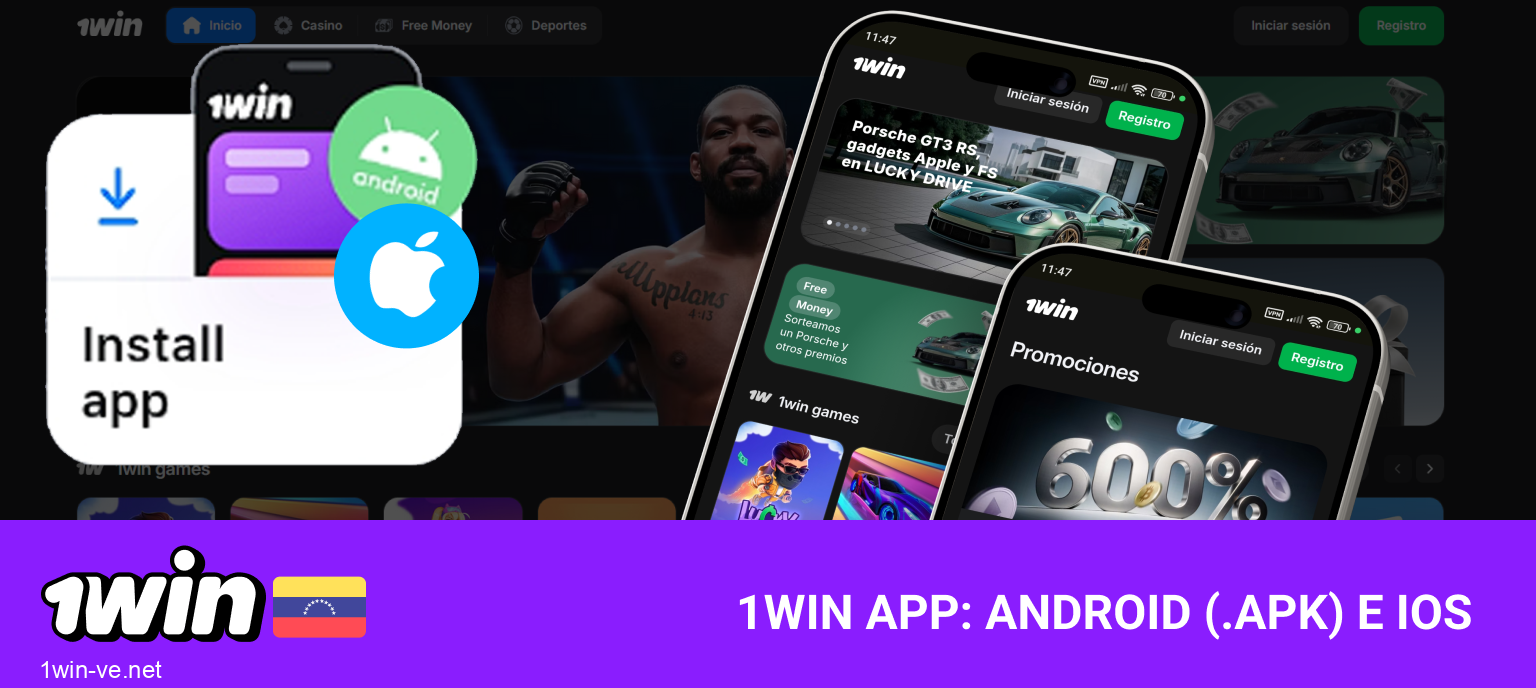 Descargar 1Win App Venezuela para Android APK e iOS