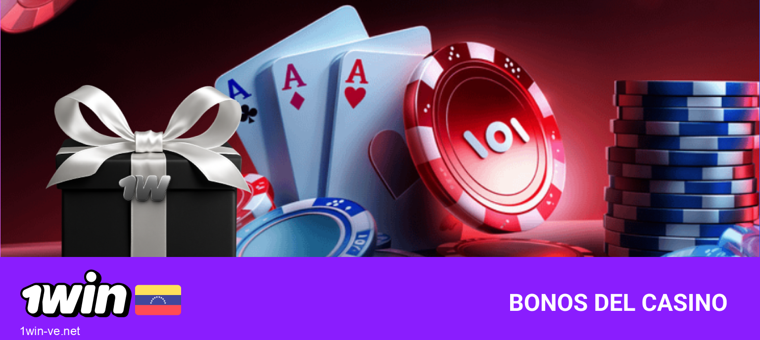Bonos de casino 1Win Venezuela para jugadores locales