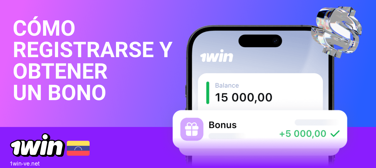 Registro en 1Win Venezuela y activación de bonus code
