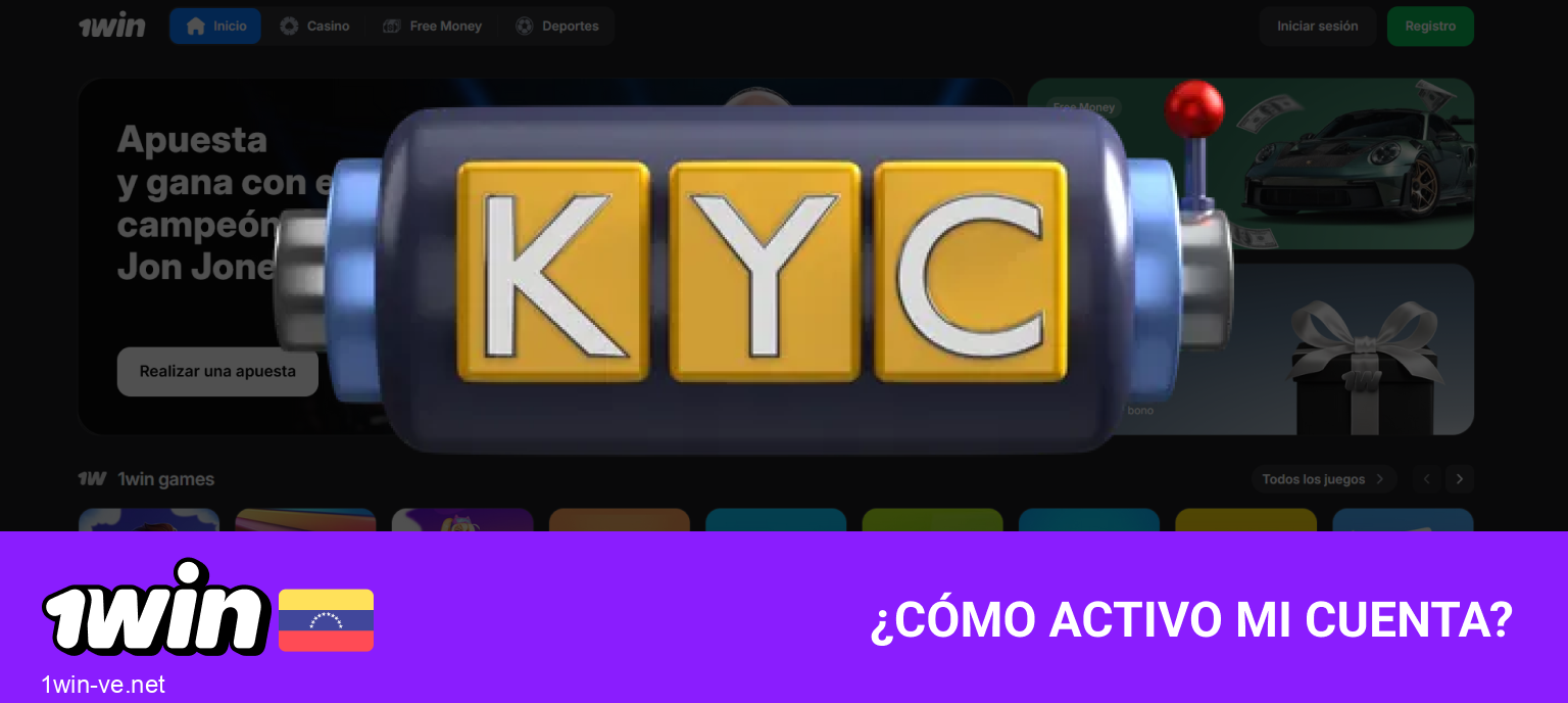 Proceso de activación y verificación de cuenta en 1Win