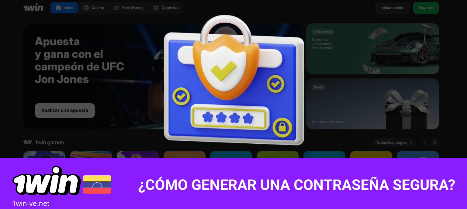 Guía 1Win Venezuela para crear una contraseña segura y robusta